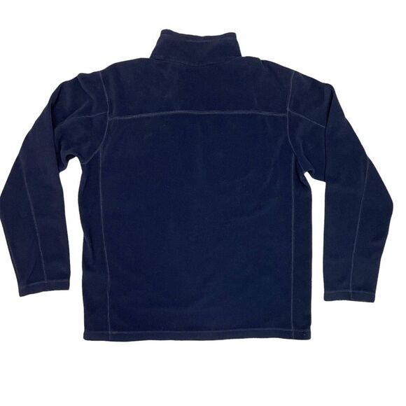 Men's Patagonia Lightweight Navy Fleece Pullover - Half Zip - Medium - Picture 2 of 4